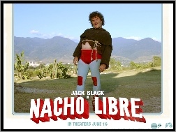 ubranie, Nacho Libre, kaktusy, Jack Black